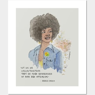 Angela Davis Posters and Art